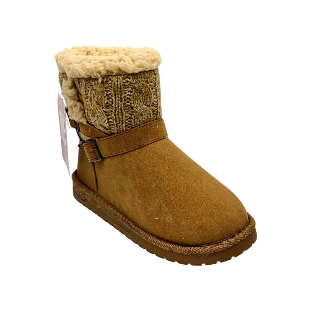Essentials By Muk Luks Women's Alyx Fashion Boots Camel - Medium